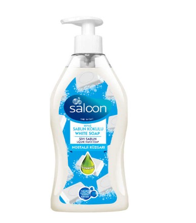 Saloon sivi sabun beyaz sabun kokulu 400 ml