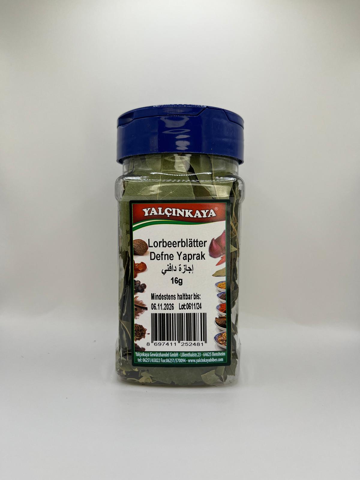 Yalcinkaya Lorbeerblätter 16 gr