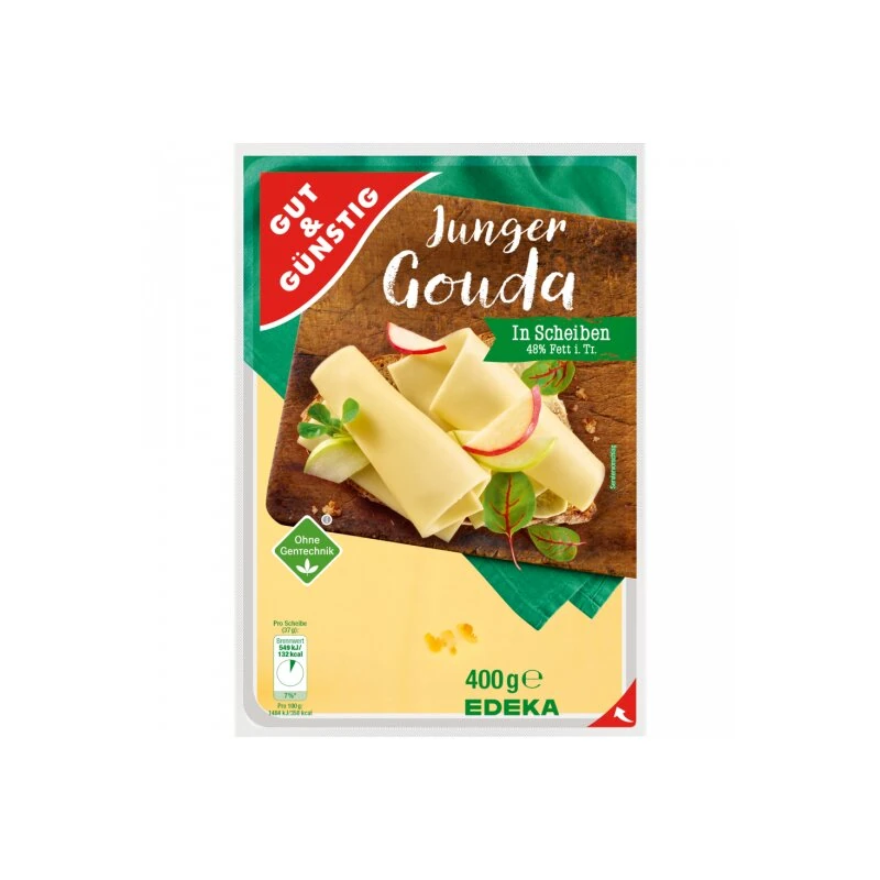 G&G Gouda Scheiben 48% 400 gr
