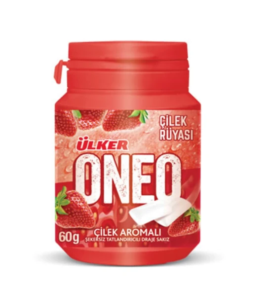 Oneo plastik jar cilek sakiz