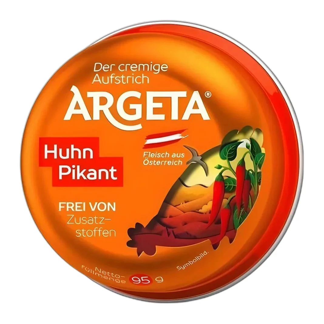 Argeta hühnerfleischaufstrich pikant 95 gr