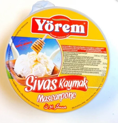 Yörem sivas kaymak taze 250 gr