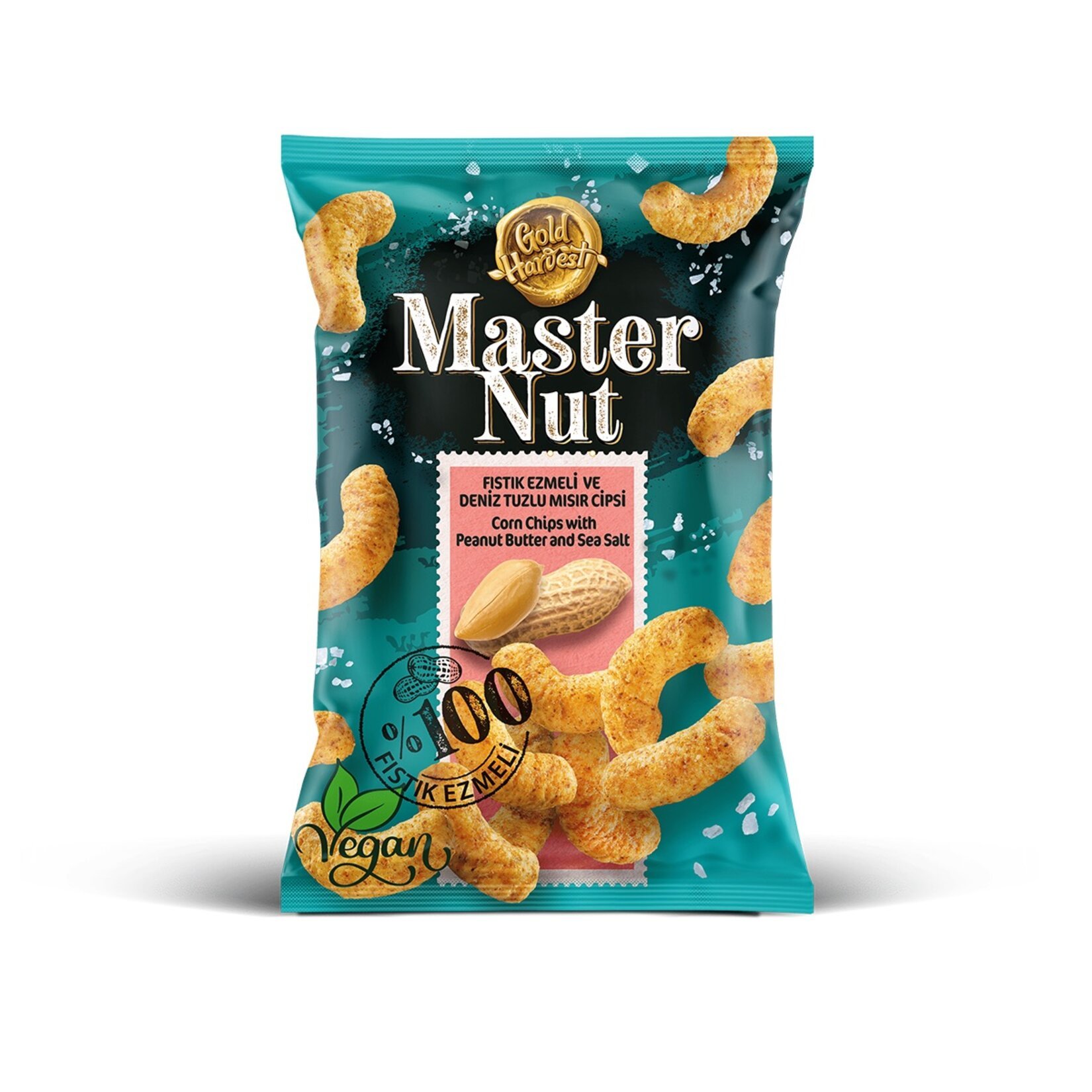 Master nut misir cips deniz tuzlu 160 gr