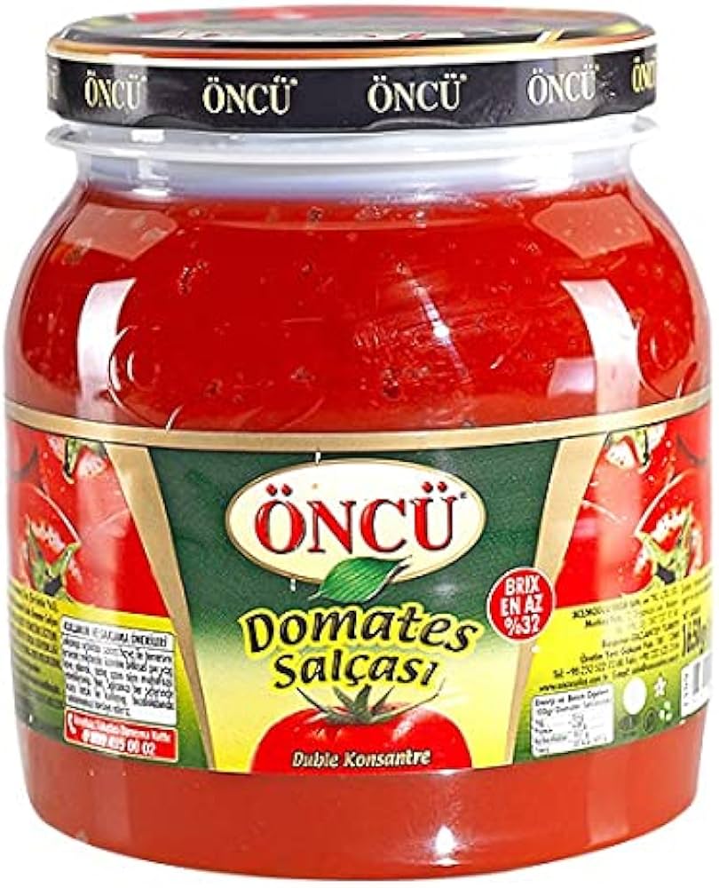 Öncü domates salca pet 1600 gr