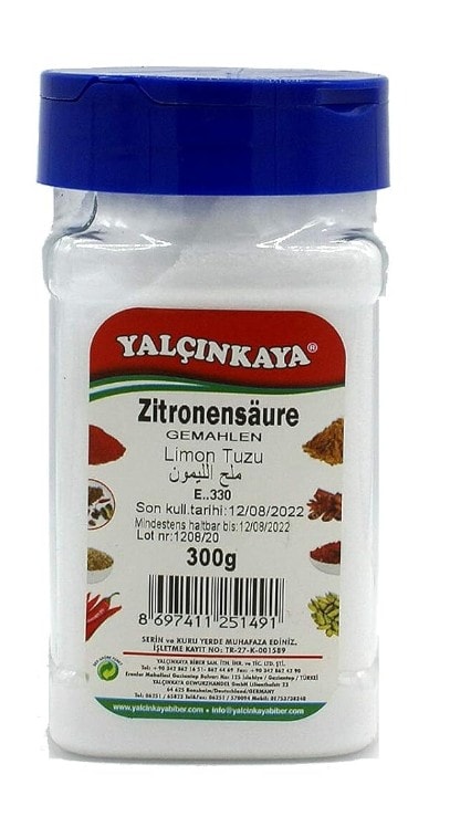 Zitronensäure 300 gr