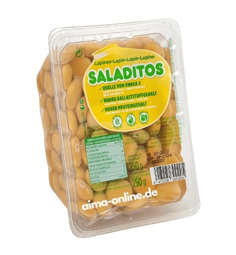 Saladitos Lupines calibre super tray 350gr