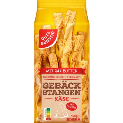 G&G Gebäckstangen Käse 150 g