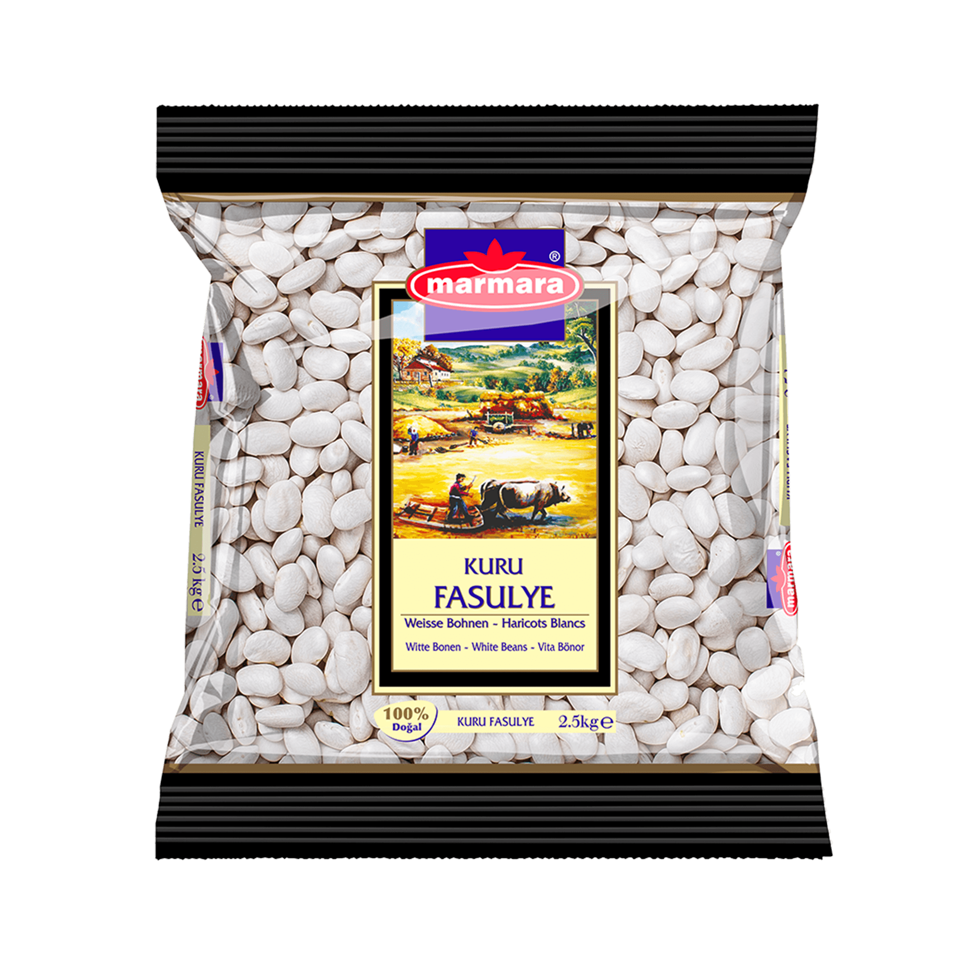 Marmara kuru fasulye 10 mm 2.5 kg