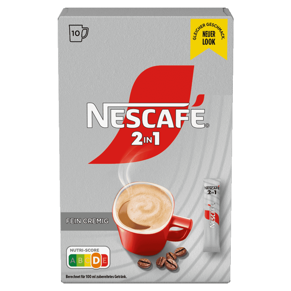 Nescafe hazir kahve 2 in 1 10 er