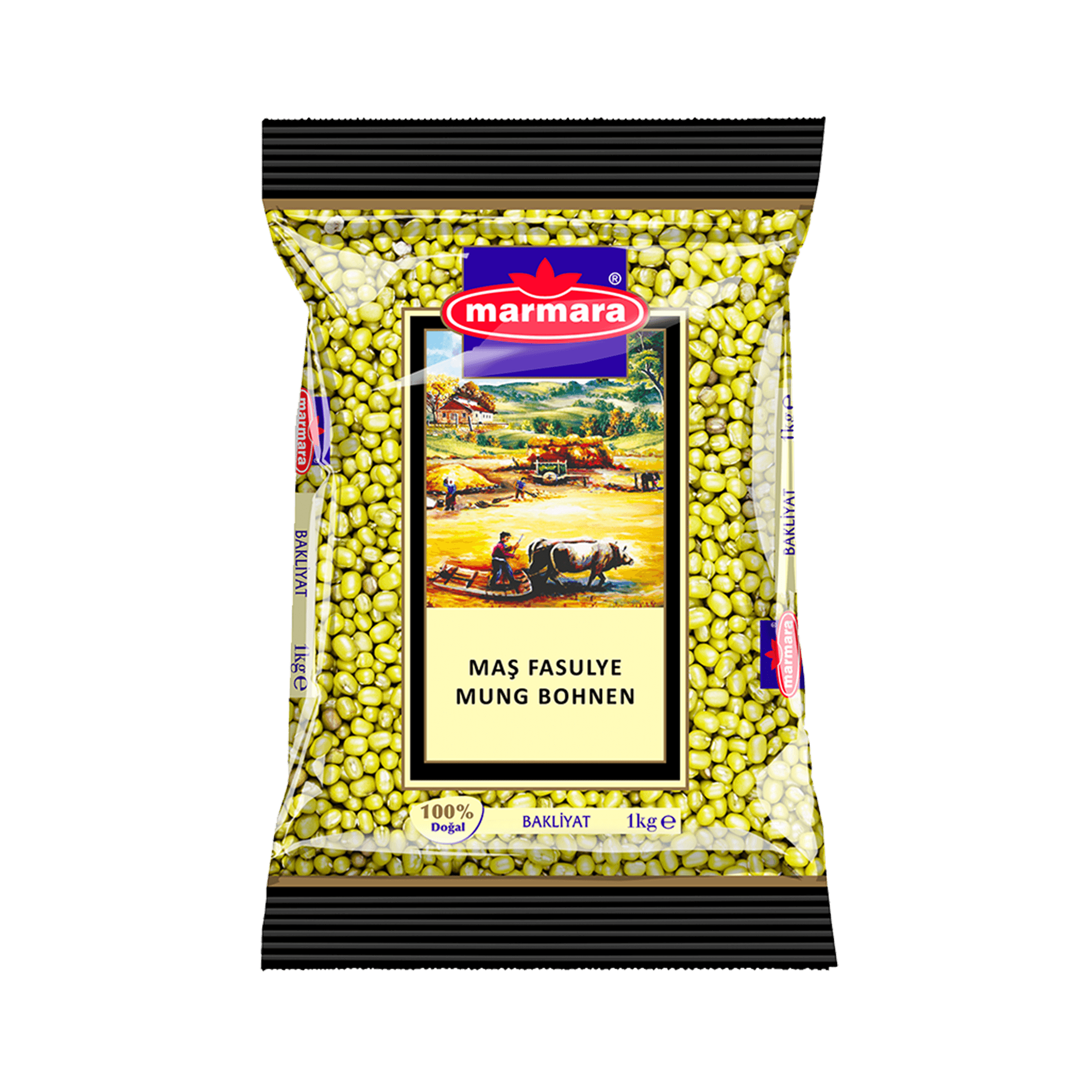 Marmara Mungbohnen 1 kg-Marmara Mas Fasulye 1 kg