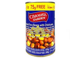 Chtoura foul nohutlu 400+75 gr