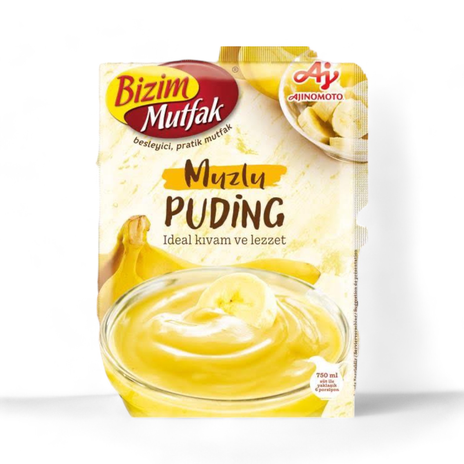 Bizim mutfak muzlu puding 120g