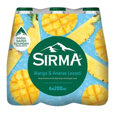 Sirma mango ananas 6 er