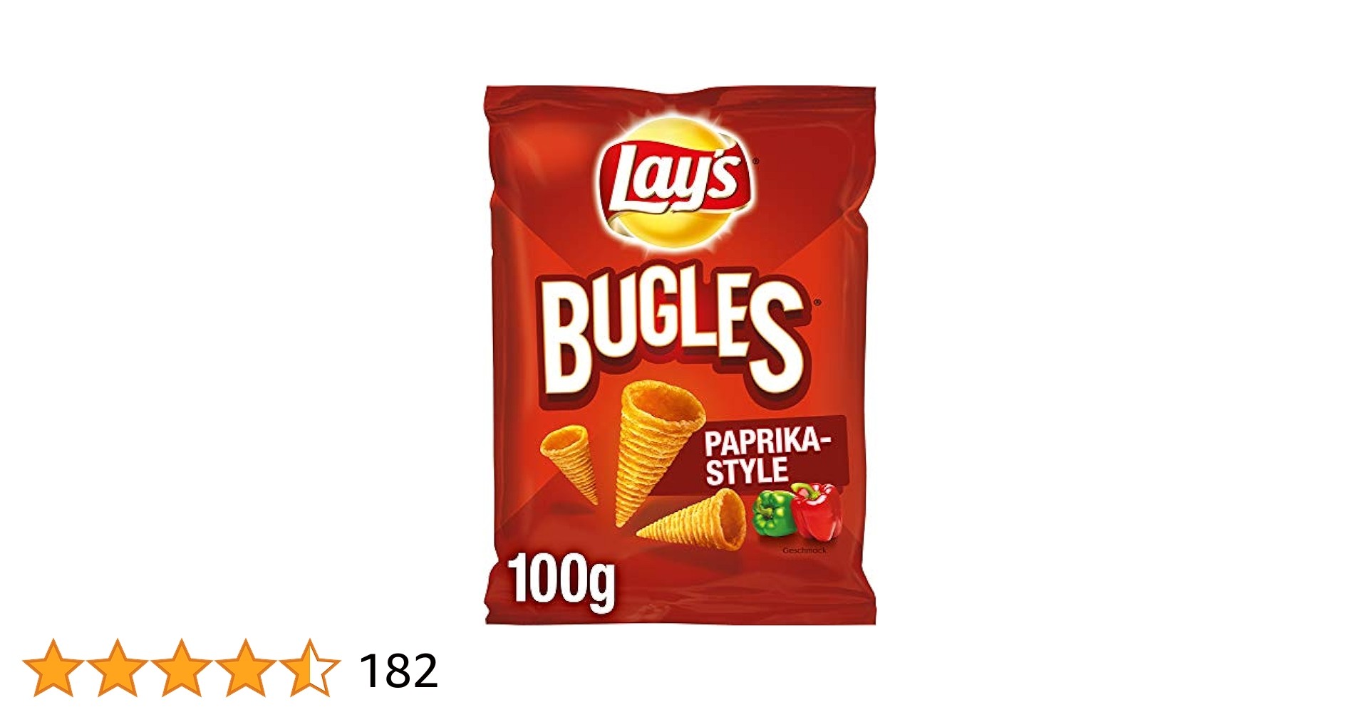 Lays bugles paprika 75 gr