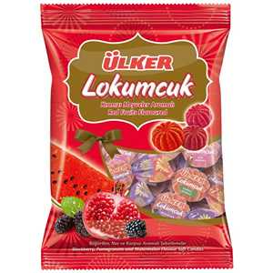 Ülker Lokumcuk Narenciye Kirmizi Meyveler Jöle  220 gr
