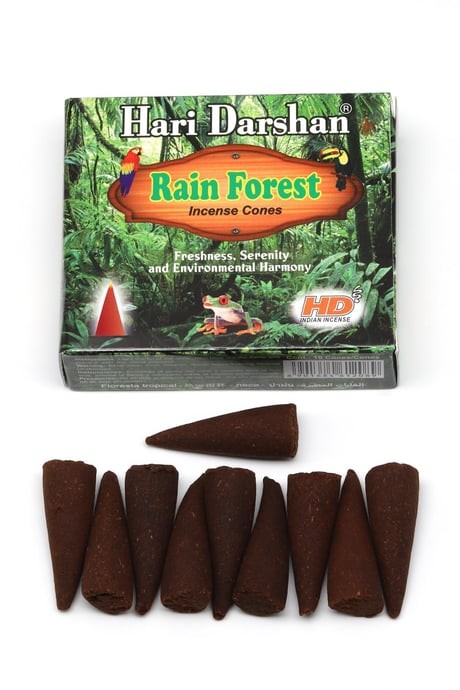 Tütsü Rain Forest - Yağmur Ormanı Kokusu 10'lu Koni Tütsü (TÜT-45)
