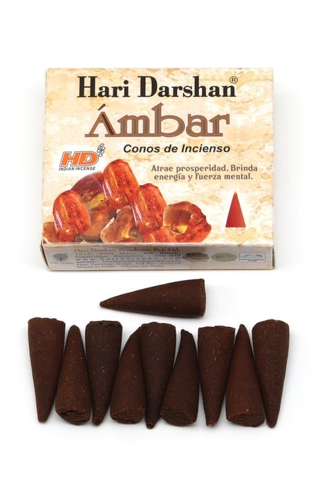 Tütsü Amber - Kehribar Kokusu 10'lu Koni Tütsü (TÜT-44)