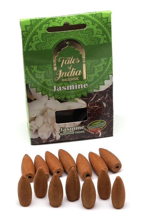 Tütsü Jasmine - Yasemin Kokusu 14'lü Koni (Geri Akışlı) Tütsü (TÜT-47)
