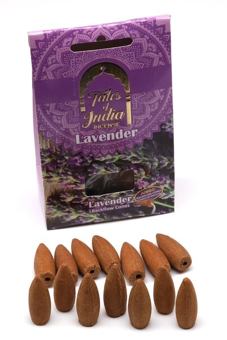 Tütsü Lavender - Lavanta Kokusu 14'lü Koni (Geri Akışlı) Tütsü (TÜT-49)