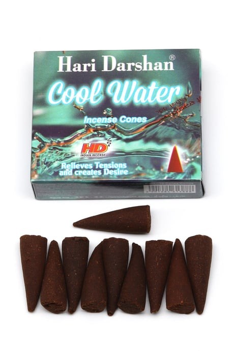 Tütsü Cool Water - Okyanus Kokusu 10'lu Koni Tütsü (TÜT-39)