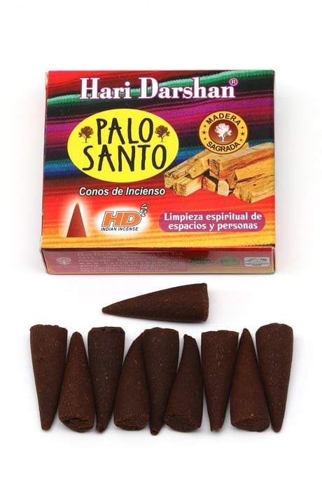 Tütsü Palo Santo - Çıra Kokusu 10'lu Koni Tütsü (TÜT-43)