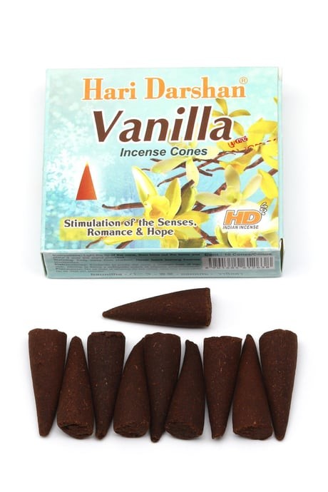 Tütsü Vanilla - Vanilya Kokusu 10'lu Koni Tütsü (TÜT-40)