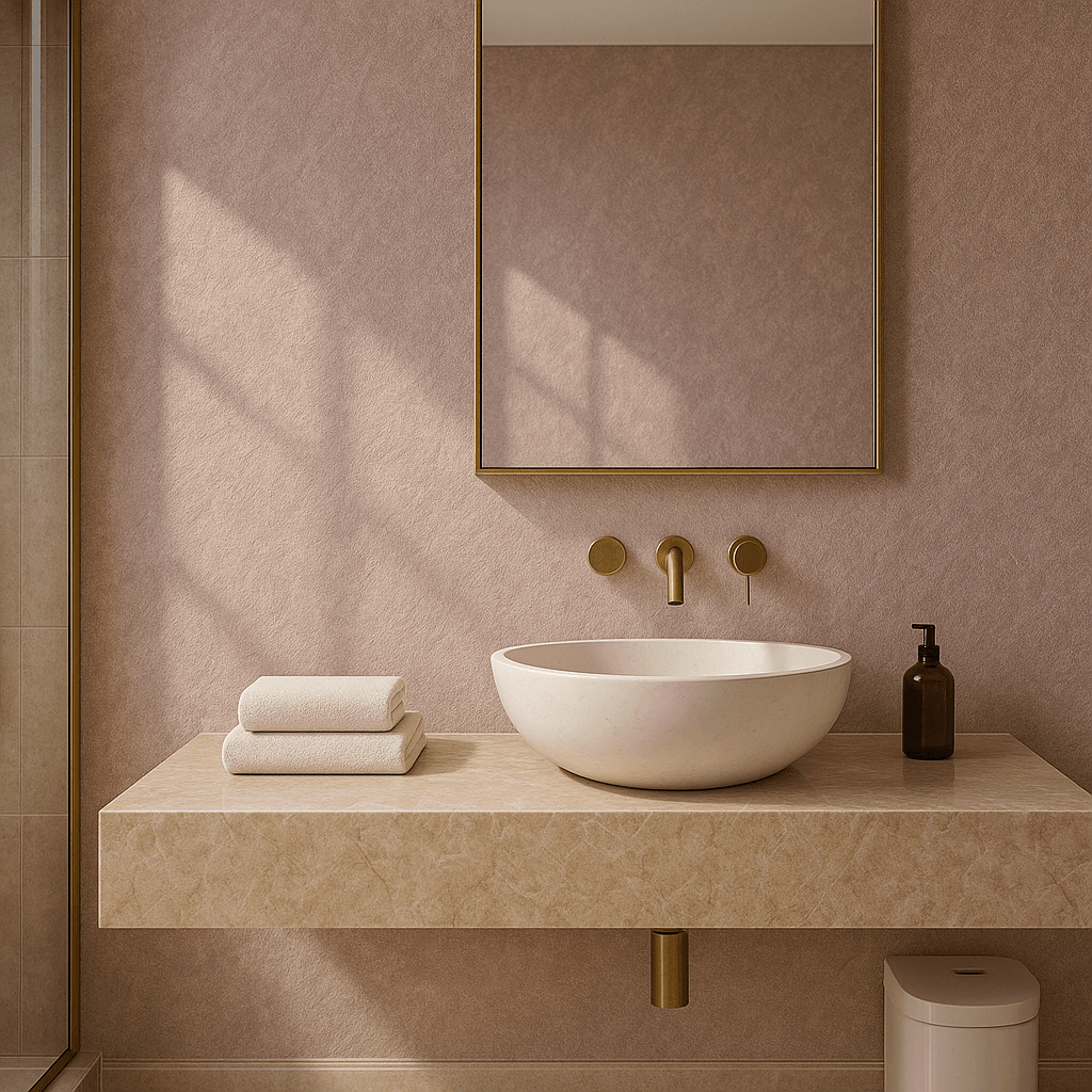 DESERTO: Pearlescent Textured Decorative Paint with Fine Sand Effect - 2.5L