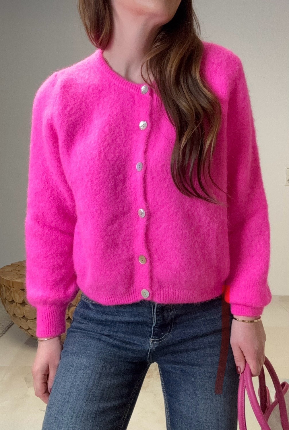 Cardigan - Pink