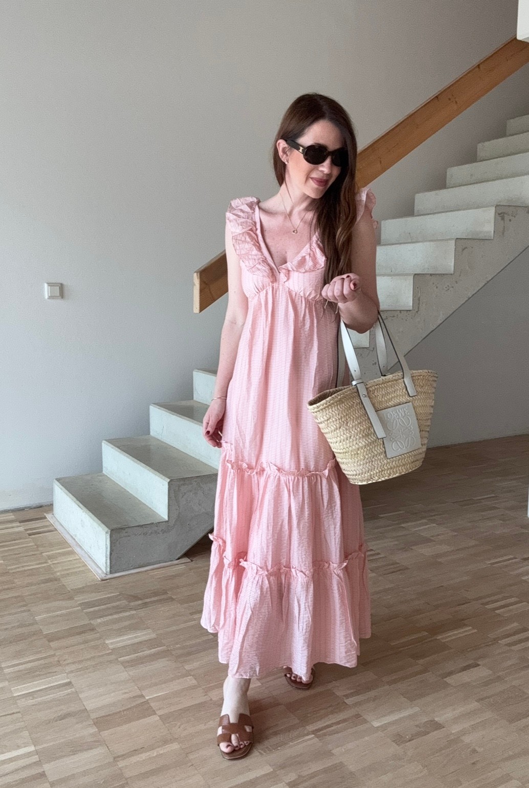 Maxi-Kleid - Rosa