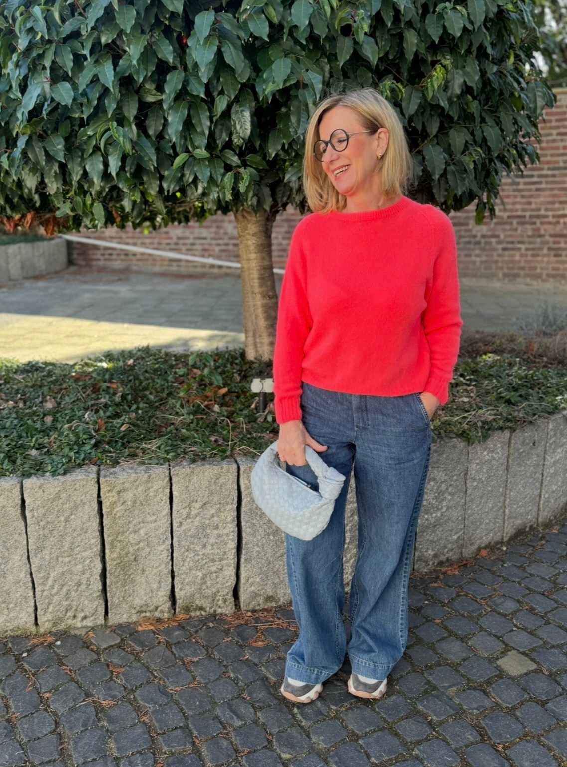 Baby-Alpaka Pullover - Neon