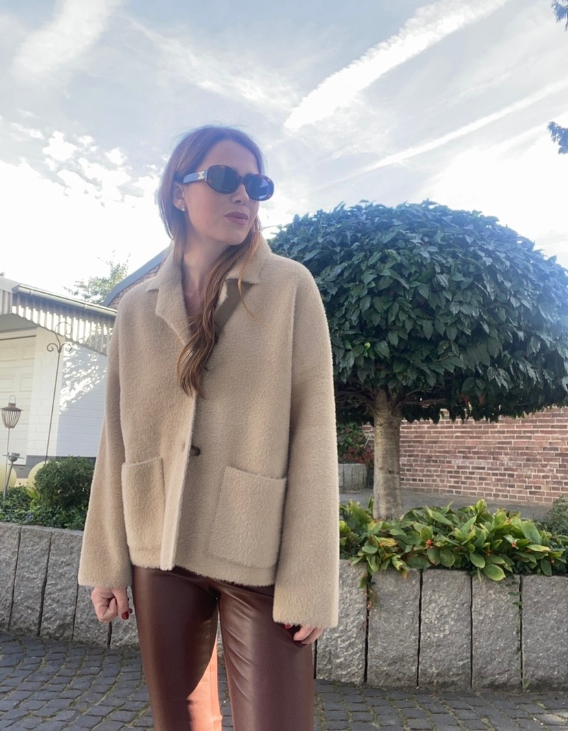 Jacke - Beige