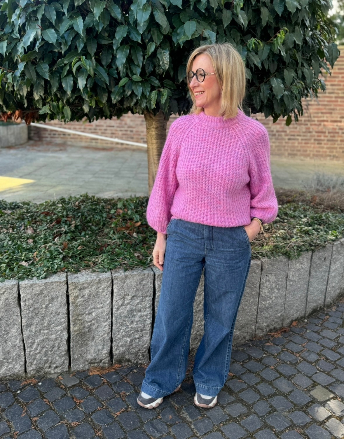 Strickpullover - Pink