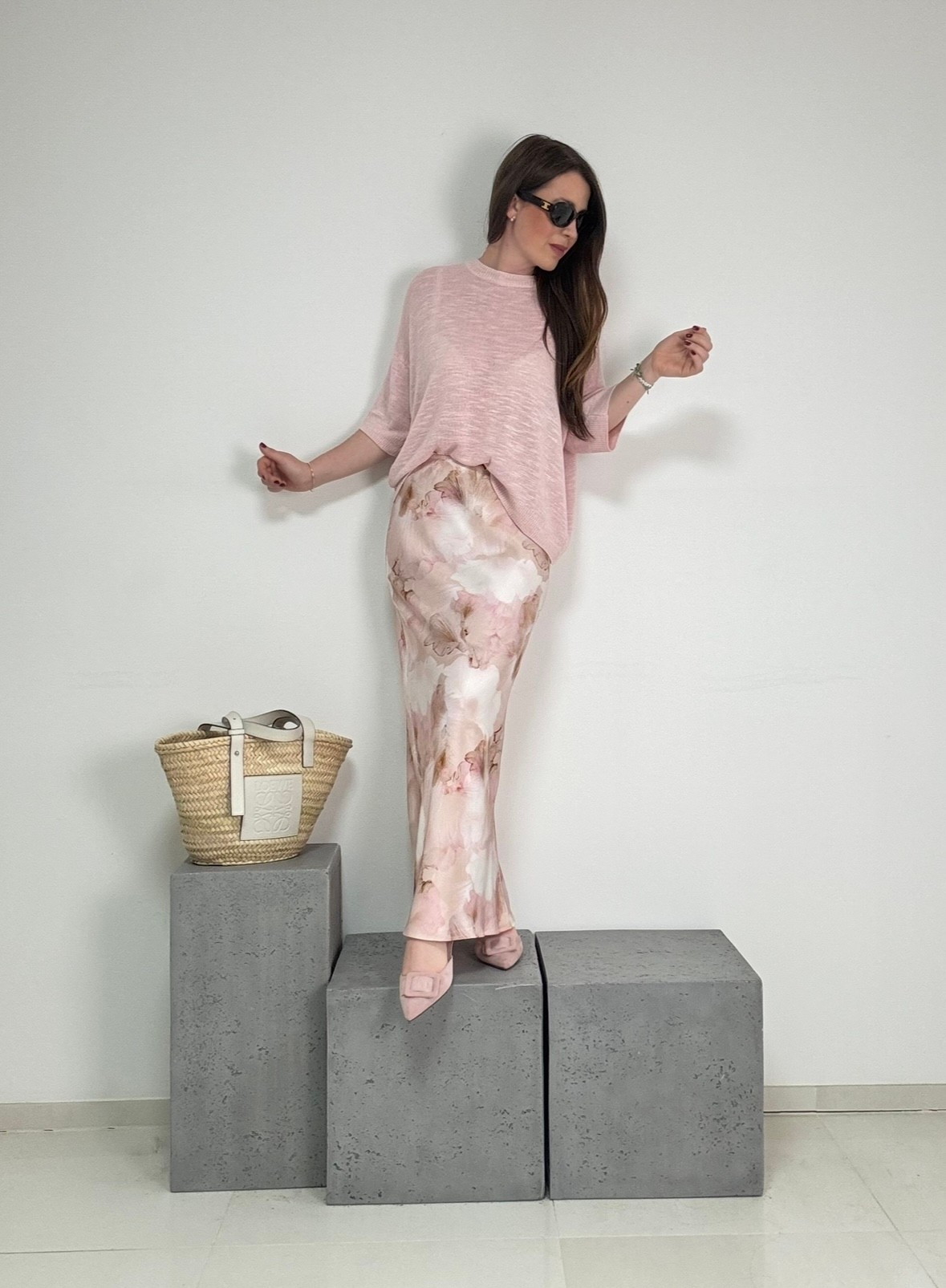 Leinenshirt - Rose