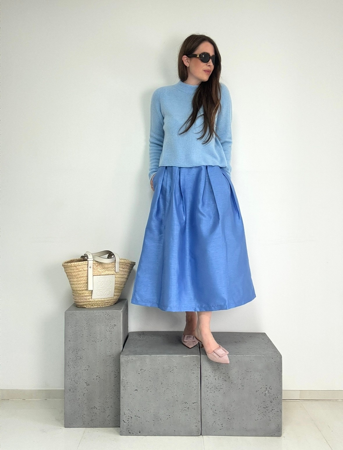 Maxi-Rock - Hellblau