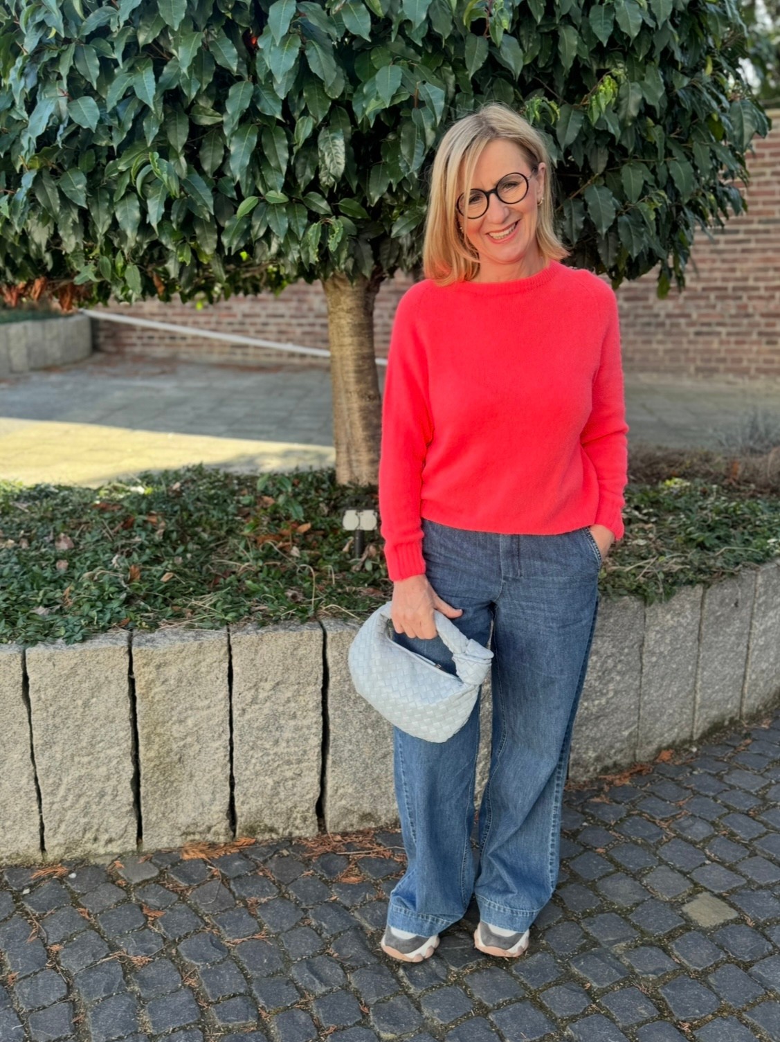 Baby-Alpaka Pullover - Neon