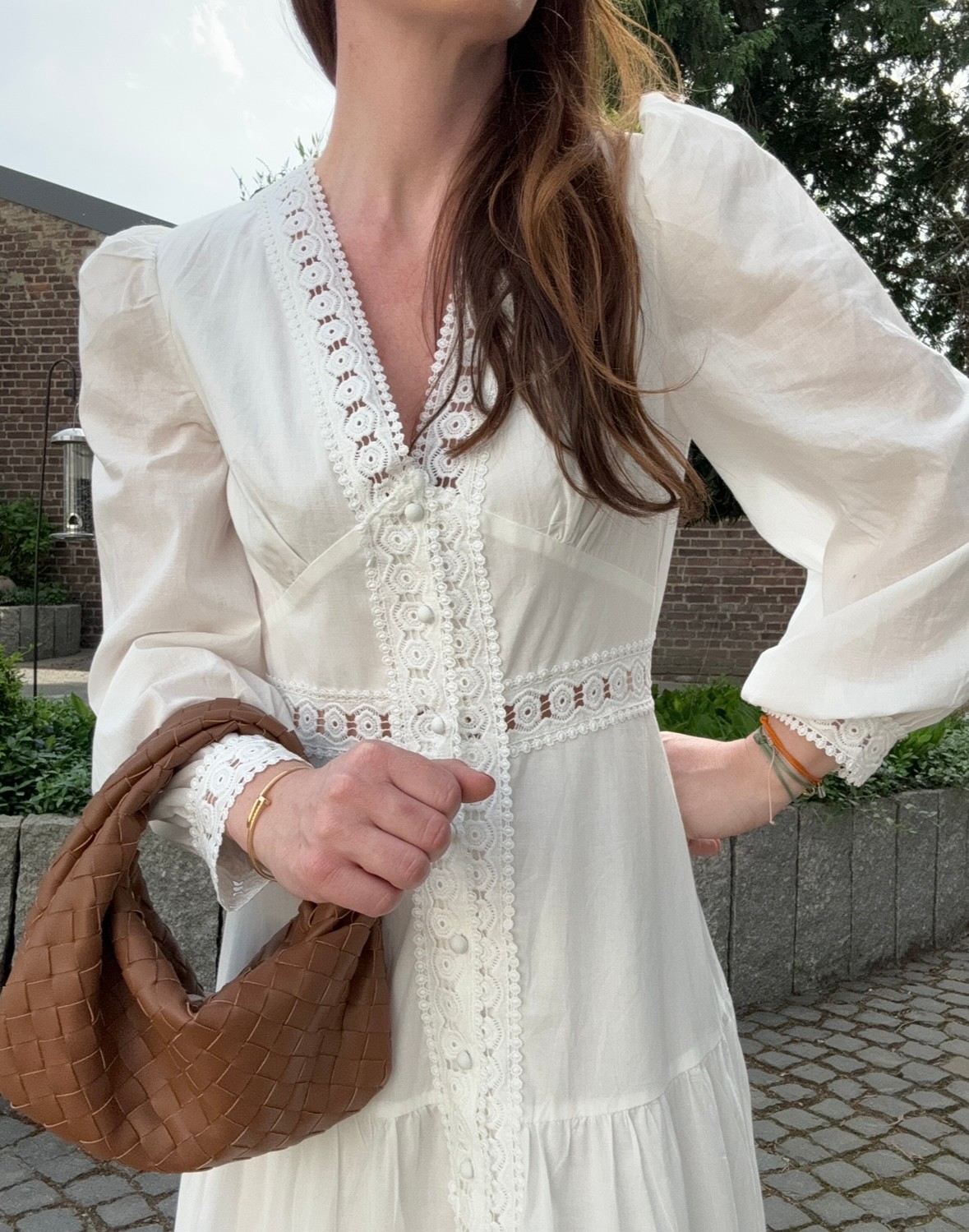 Maxi-Kleid - Weiß