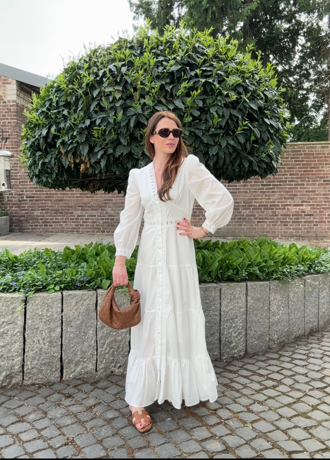Maxi-Kleid - Weiß