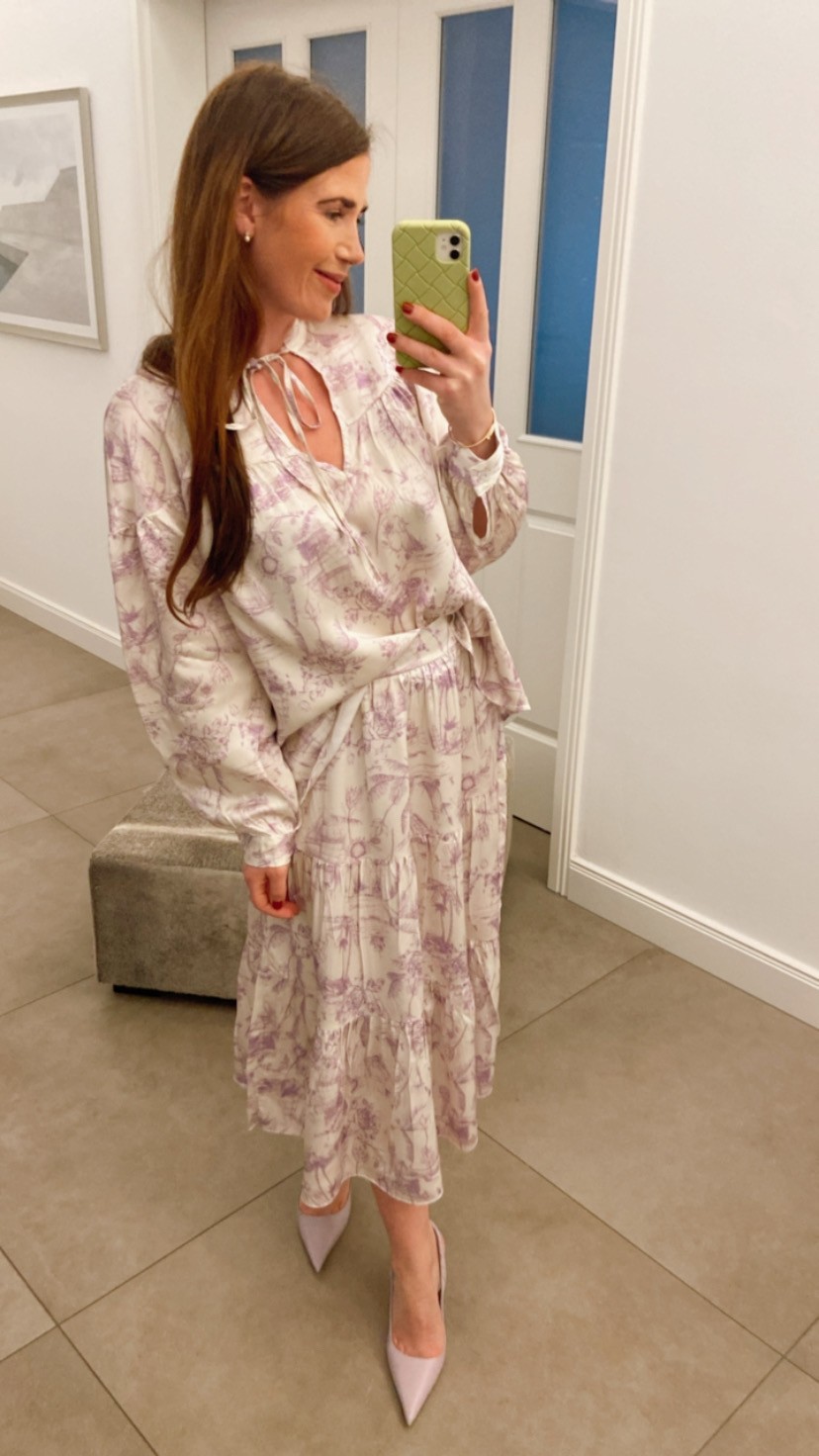 Bluse - Flieder