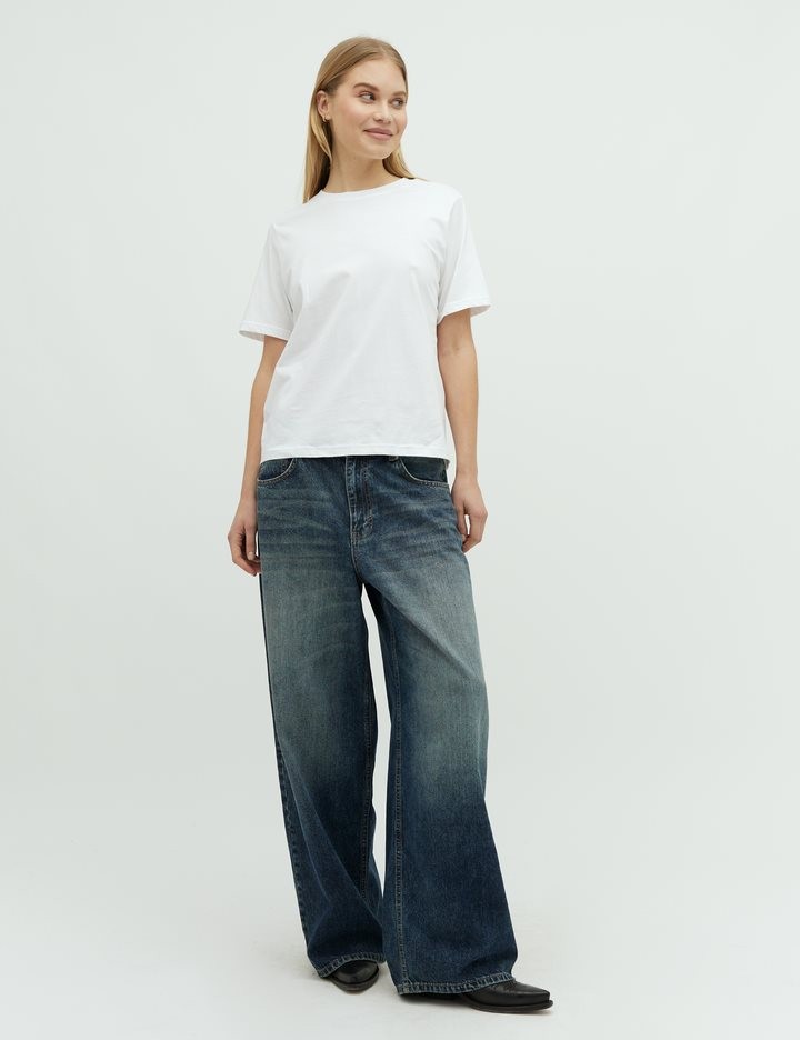 Weite Jeans - Blau