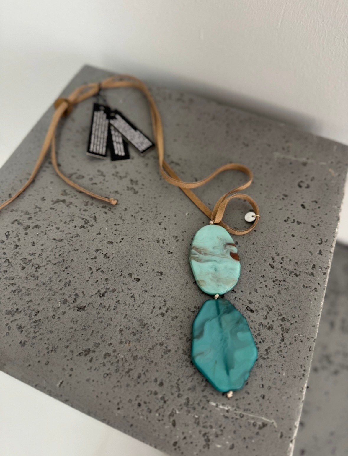 Lange Kette - Türkis
