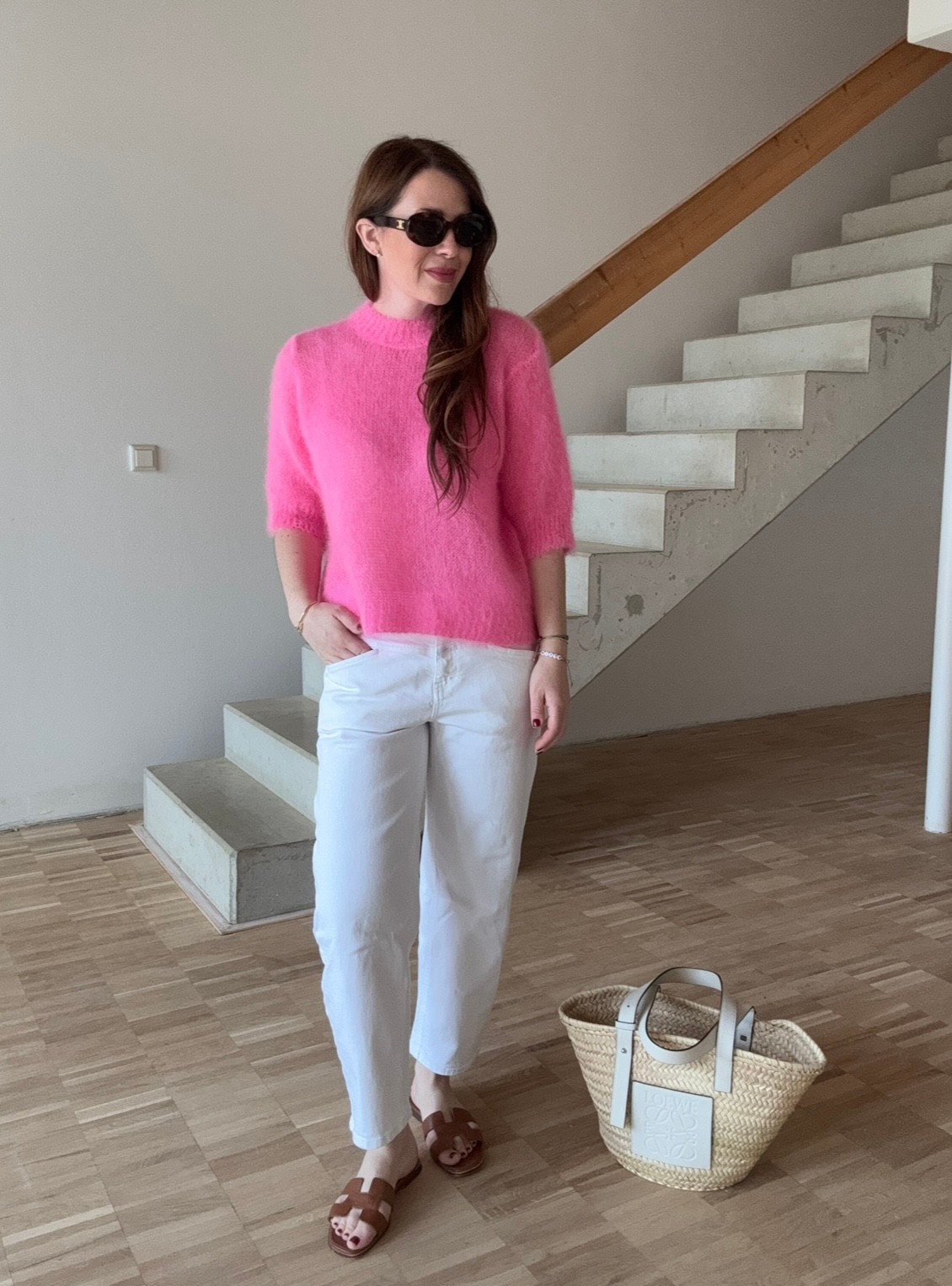 Mohair Shirt - Pink