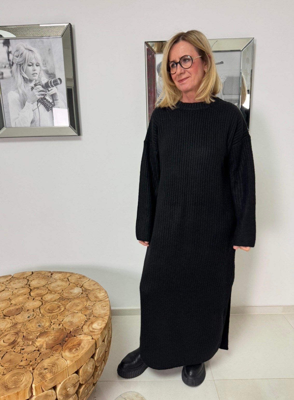 Maxi-Kleid - Schwarz