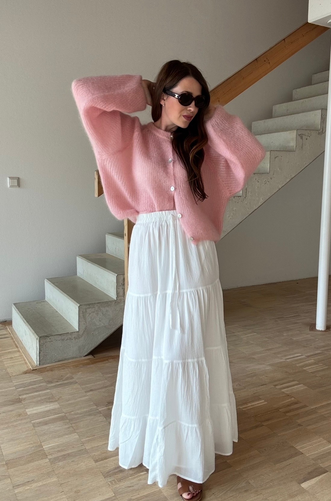 Maxi Skirt - Weiß