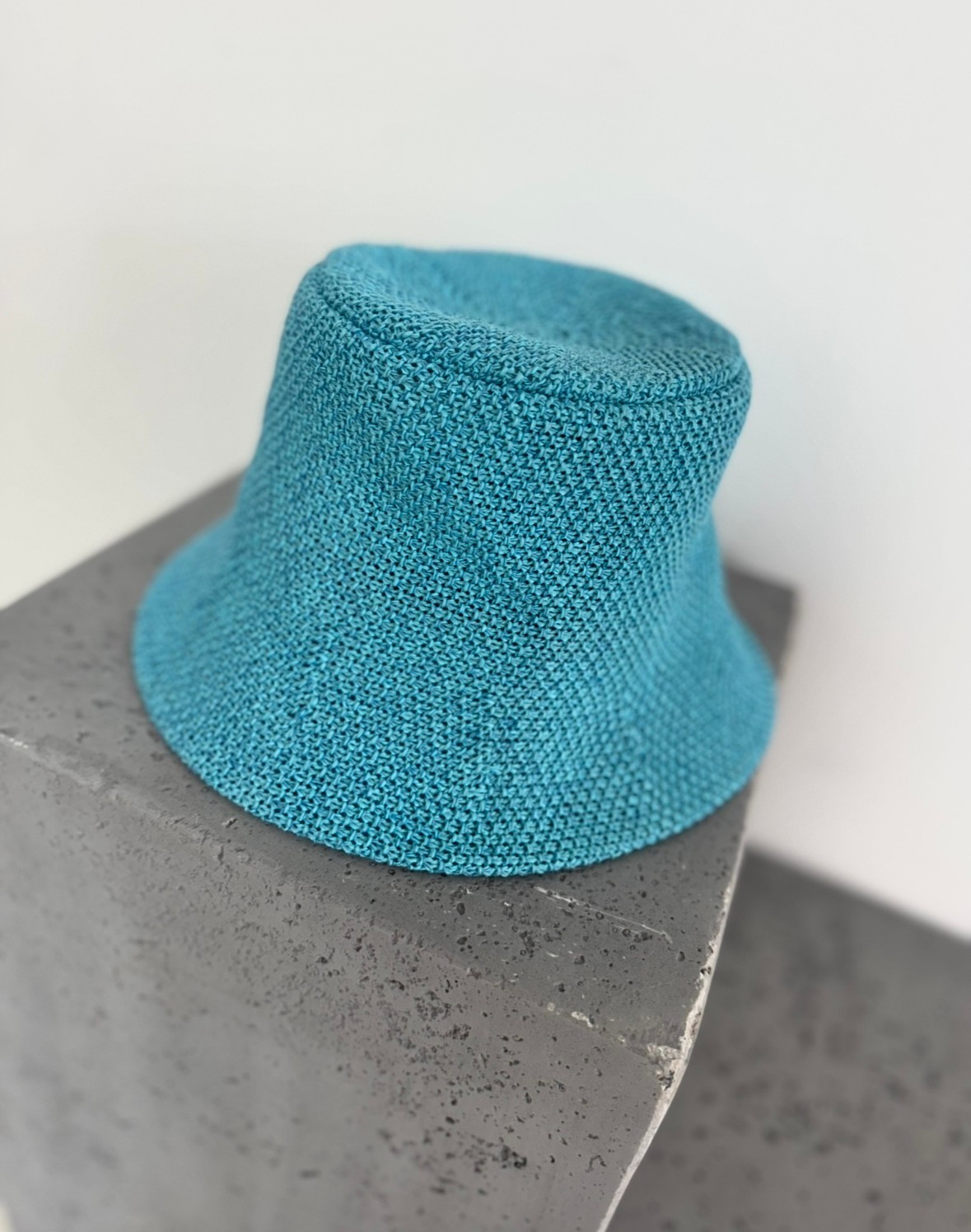 Hut aus Papier - Blau