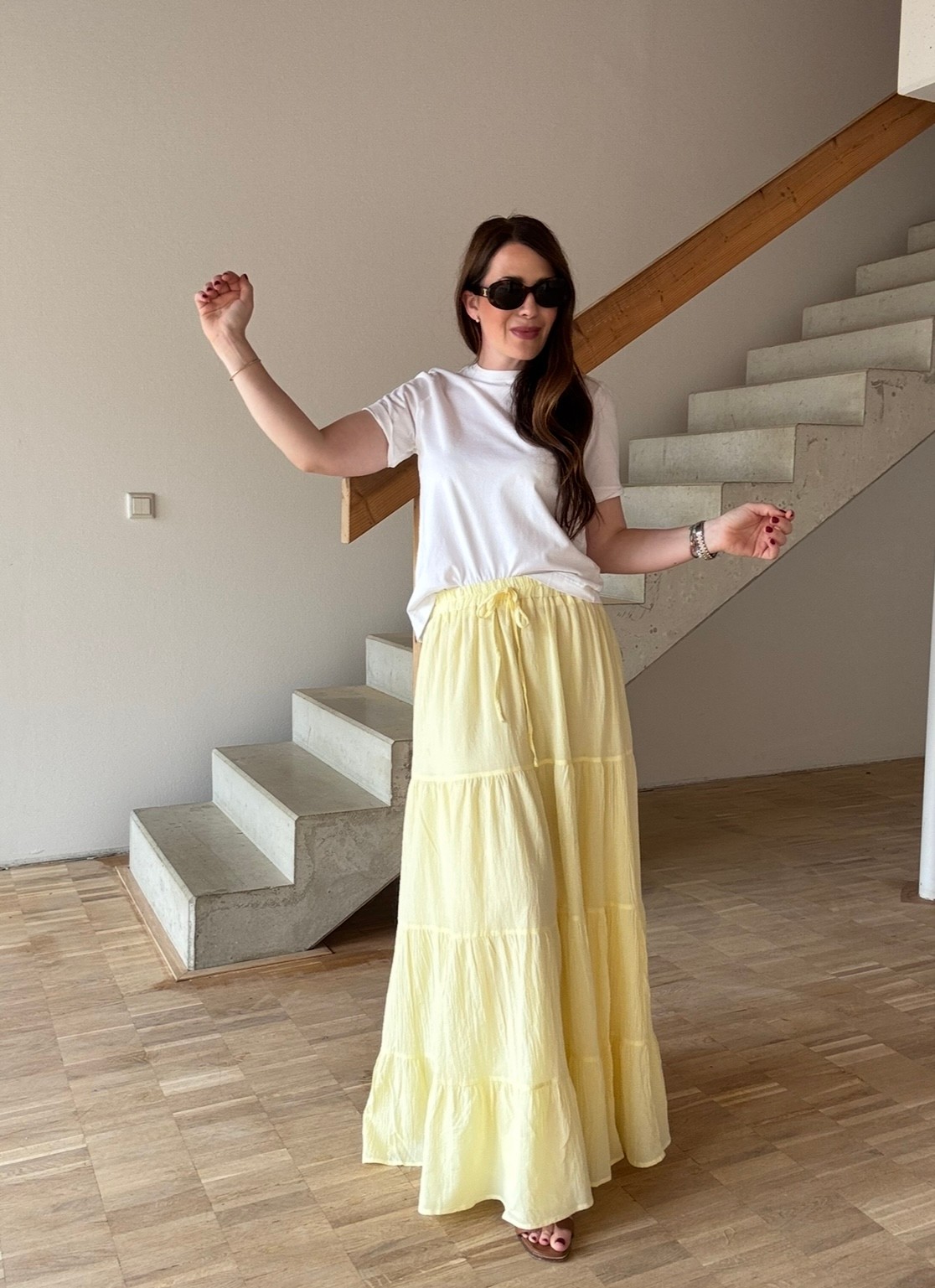 Maxi Skirt - Gelb