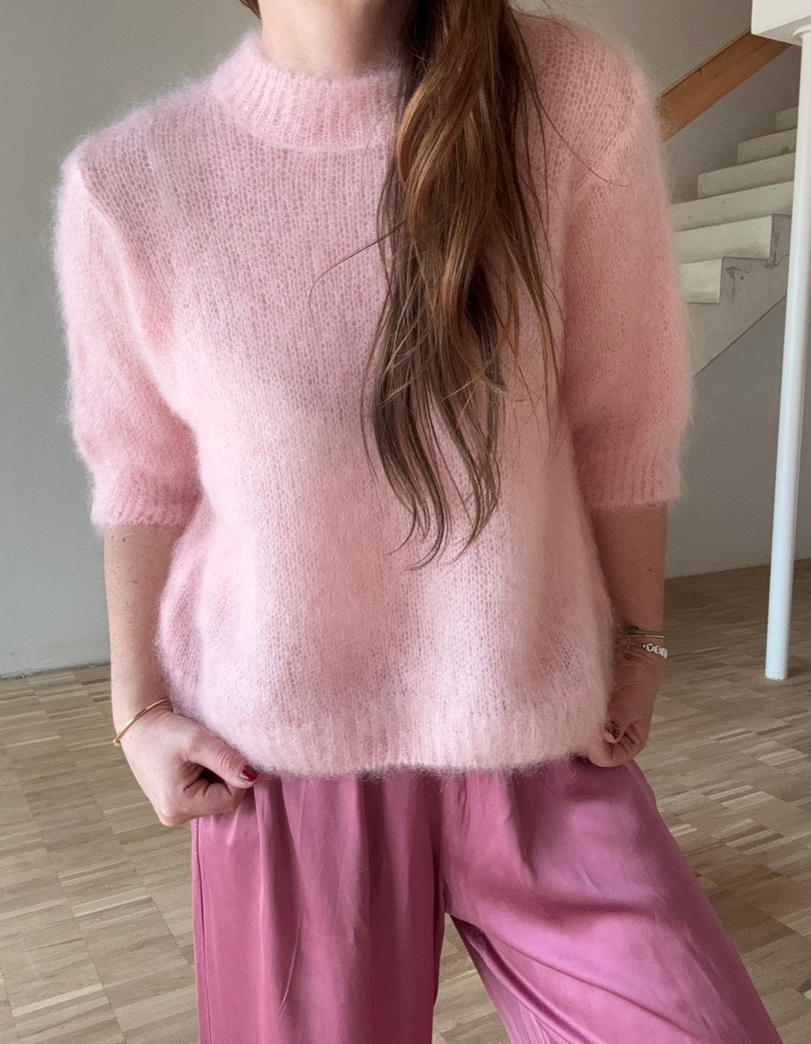 Mohair Shirt - Rosa