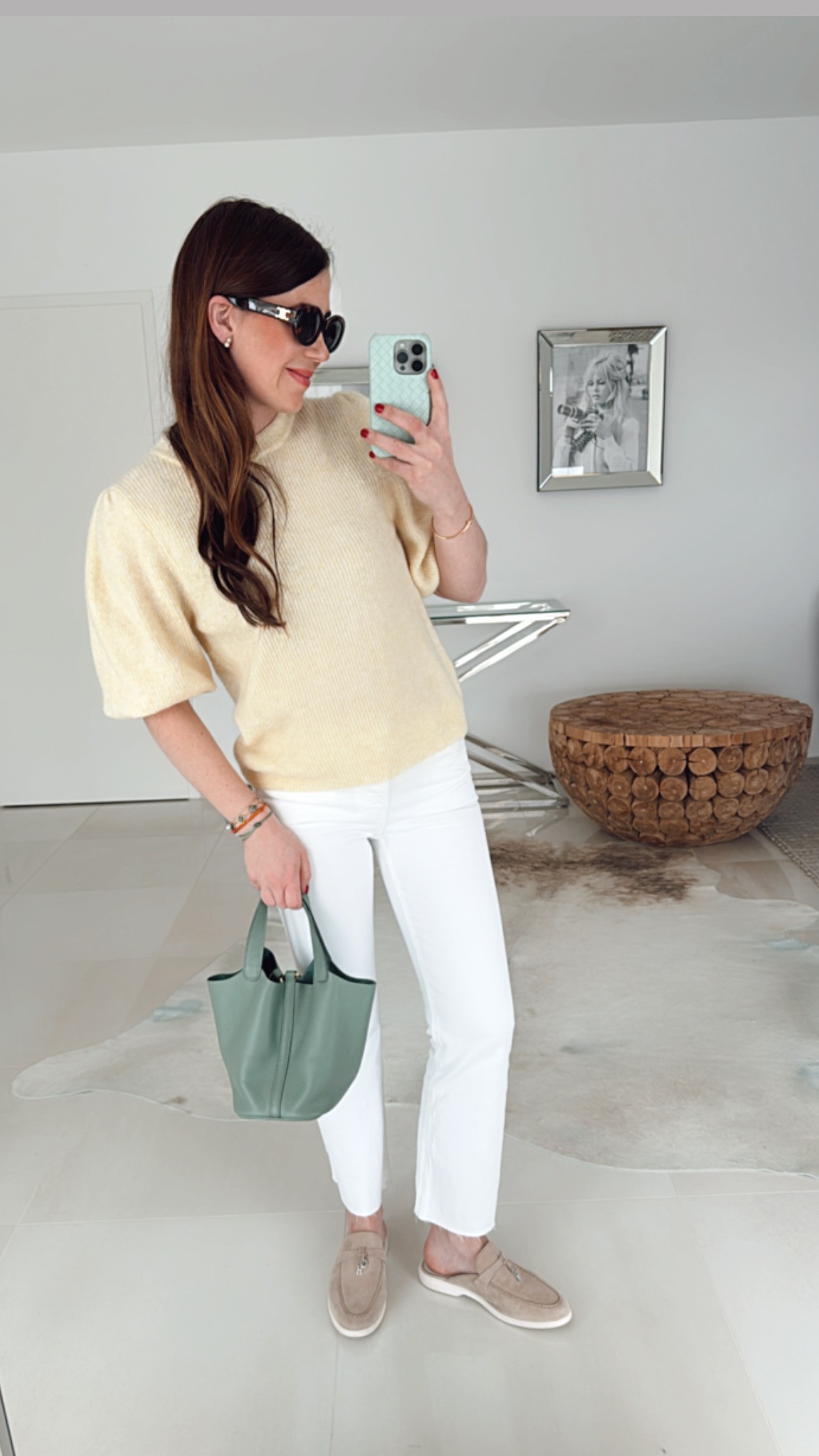 SWEATER  KNIT - GELB