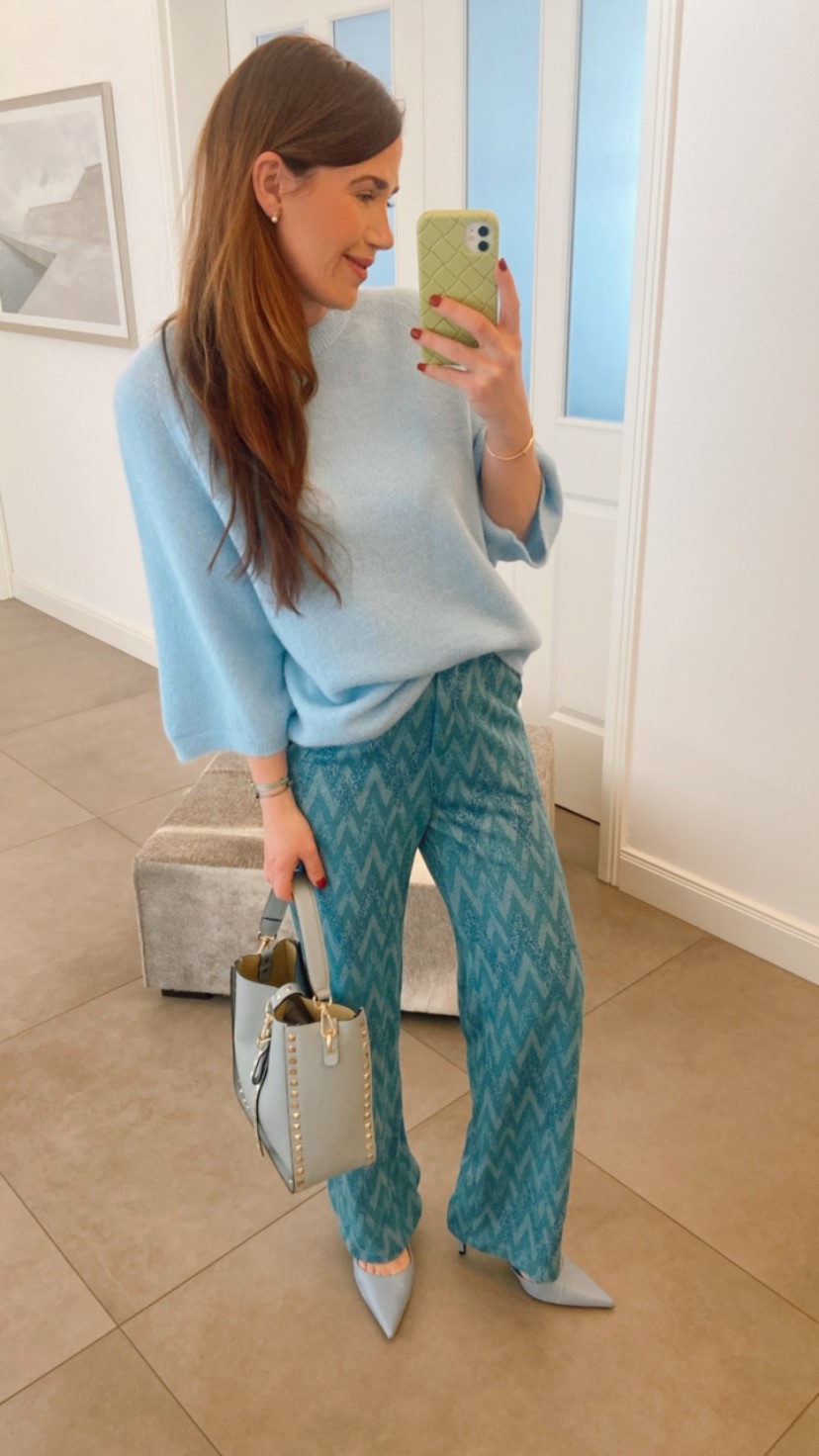 Hose  - Blau 