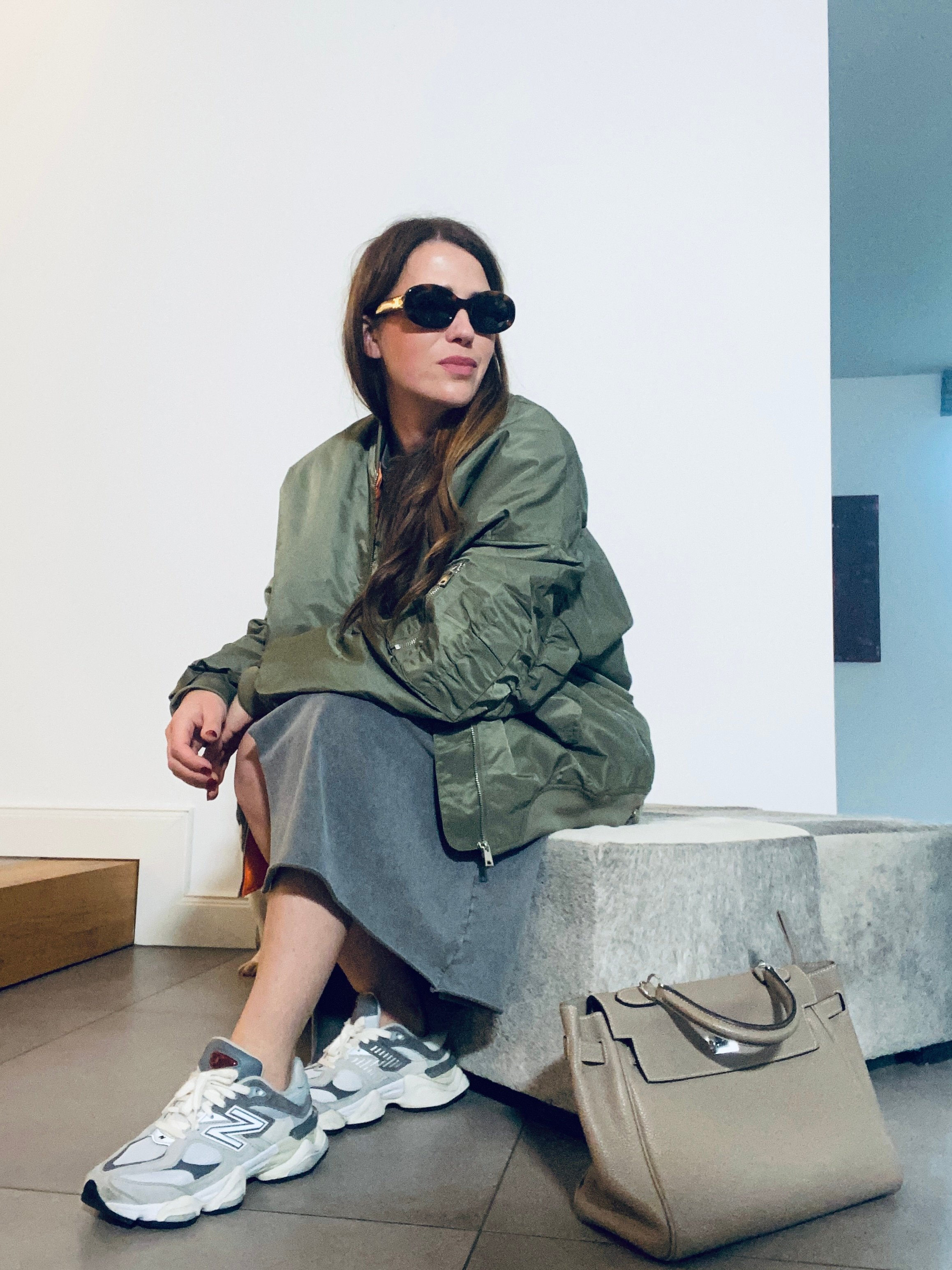 Bomberjacke  - Khaki