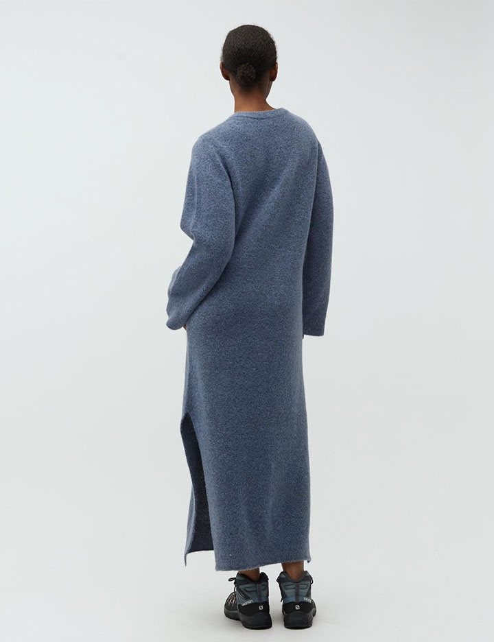 Strickkleid - Grau